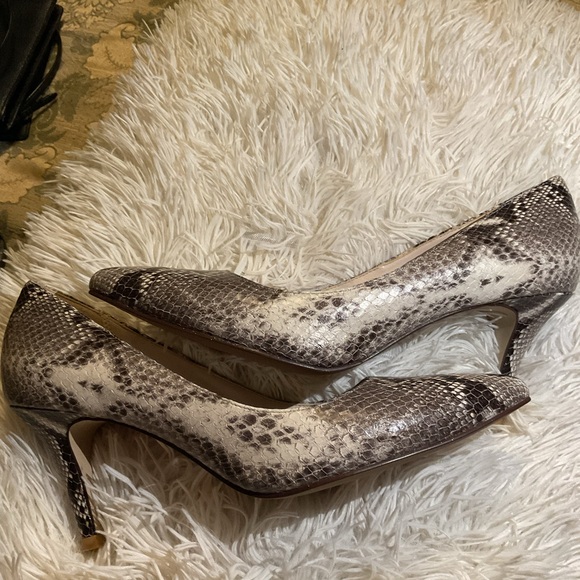 Cole Haan Snakeskin Patterned Heels - Picture 5 of 5